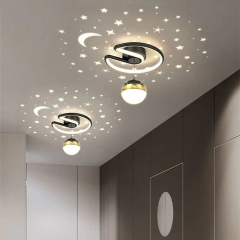 Modern Nordic Starry Sky Corridor Ceiling Light Frugal Finds Galore