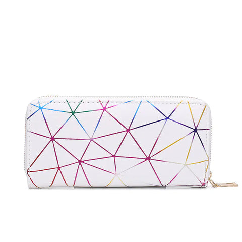 Personalized Long Laser Cut Geometry Hand Purse Frugal Finds Galore