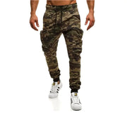 Slim-fit Camouflage Mid-waist Sports Pants Frugal Finds Galore