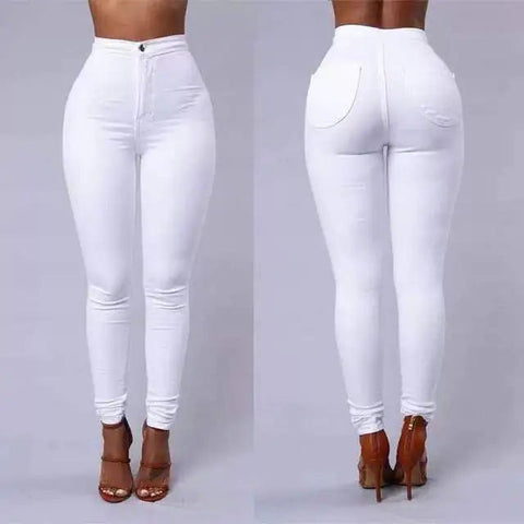 Women's High-Waist Skinny Jeans Frugal Finds Galore