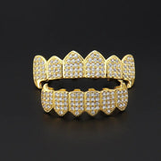 Hip Hop Grillz with Copper and Gold Tooth Decor Frugal Finds Galore
