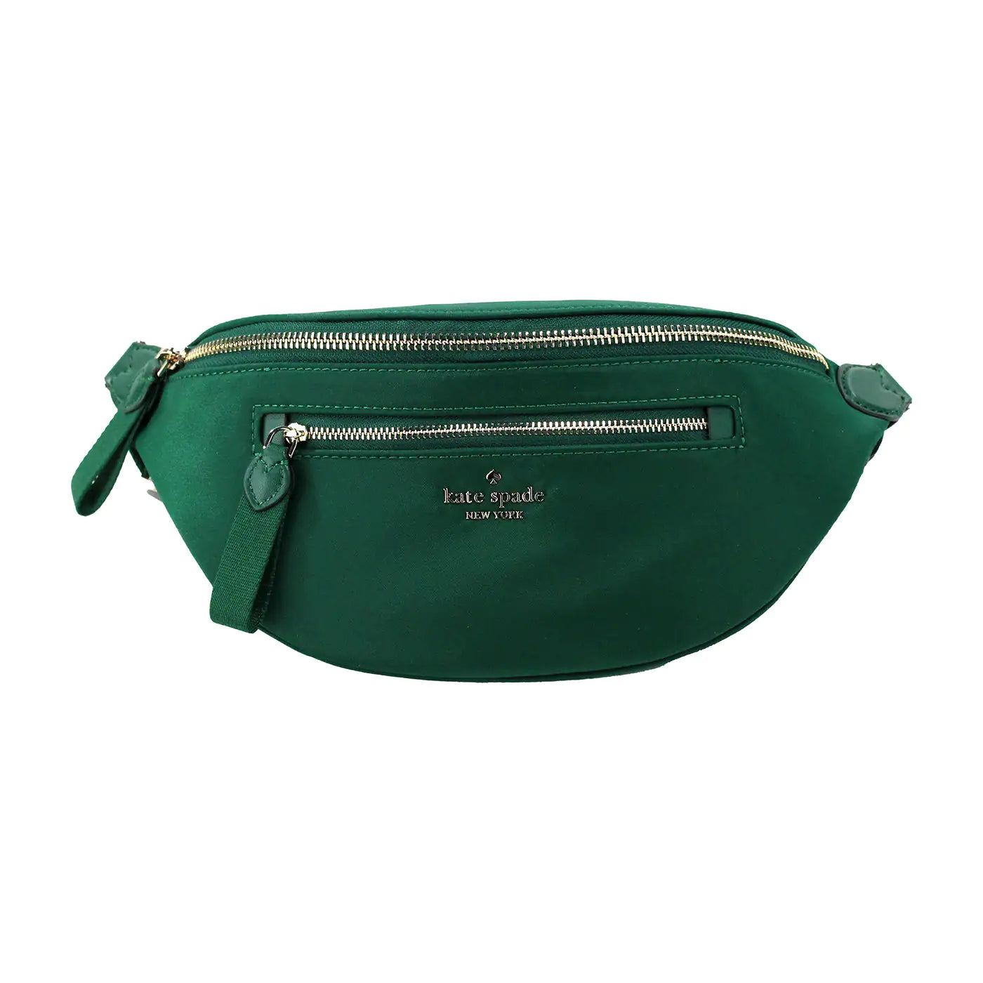 Kate Spade Chelsea Small Deep Jade Nylon Belt Bag