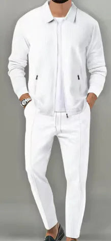 Zipper Pocket Slim-fit Men's Jacket Frugal Finds Galore
