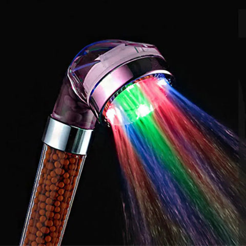 LED Color Changing Shower Head Frugal Finds Galore