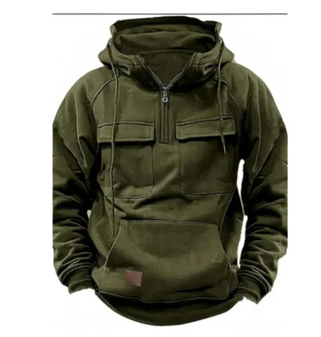 Men's Solid Color Casual Sweatshirt Frugal Finds Galore