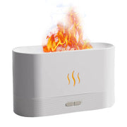 USB Flame Essential Oil Diffuser 180ML Ultrasonic Aroma Humidifier Frugal Finds Galore