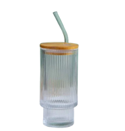 Glass Tumbler with Bamboo Lid Frugal Finds Galore