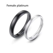 Intertwined Love Couple Silver Live Mouth Ring Frugal Finds Galore