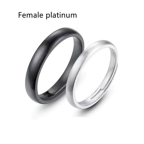Intertwined Love Couple Silver Live Mouth Ring Frugal Finds Galore