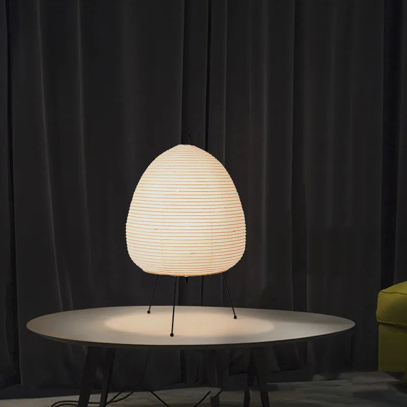 Nordic Japanese Rice Paper Table Lamp