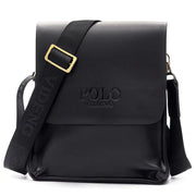 Men's Polo Leather Crossbody Bag - Casual Shoulder Bag Frugal Finds Galore