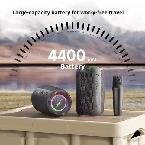 Portable Bluetooth Speaker with Microphone Frugal Finds Galore