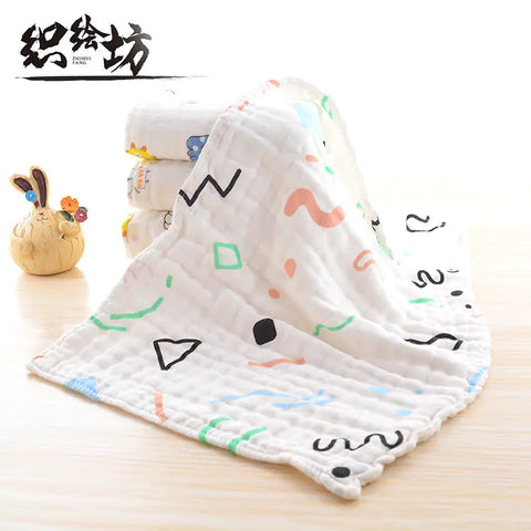 6-Layer Cotton Washed Gauze Kids Towel Frugal Finds Galore