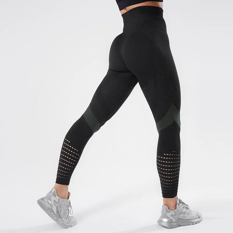 Leggings push up de cintura alta sin costuras CHRLEISURE