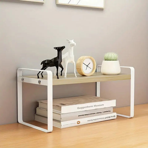 Cute and Functional Small Shelf Organizer for Desk Frugal Finds Galore