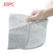 Steel Wire Dishcloth Daily Cleaning Cloth Mesh Frugal Finds Galore