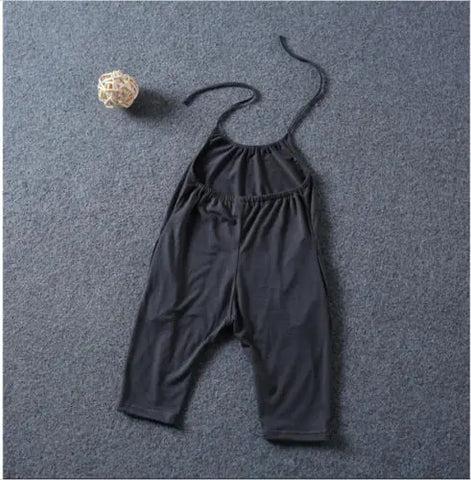 Girls' Sleeveless Cotton Jumpsuit for Summer Comfort Frugal Finds Galore