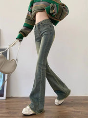 Flare Jeans Women Skinny High Waist Frugal Finds Galore