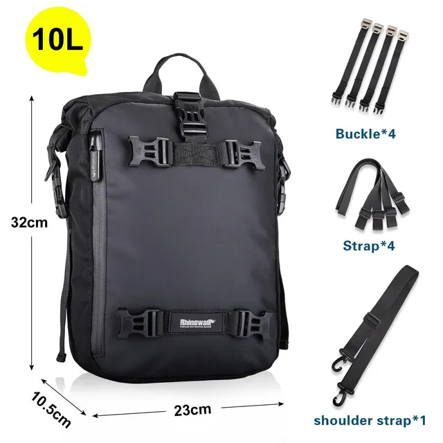 Waterproof Motorcycle Rear Seat Bag