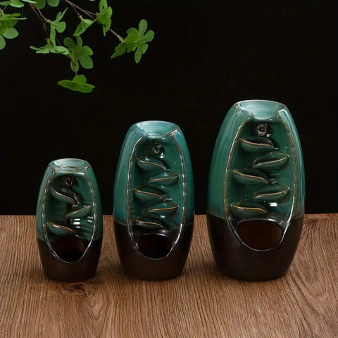 Ceramic Backflow Incense Holder for Home Decor Frugal Finds Galore