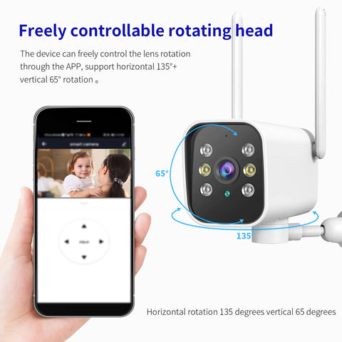 1080p Wifi PTZ Outdoor Security Camera with AI Detection Frugal Finds Galore