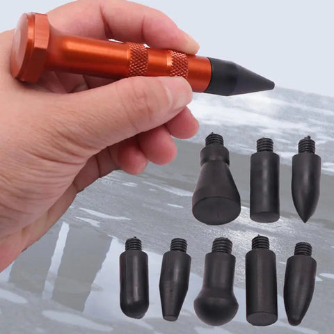 Metal Car Dent Repair Pen with 9 Tips for DIY Auto Body Frugal Finds Galore