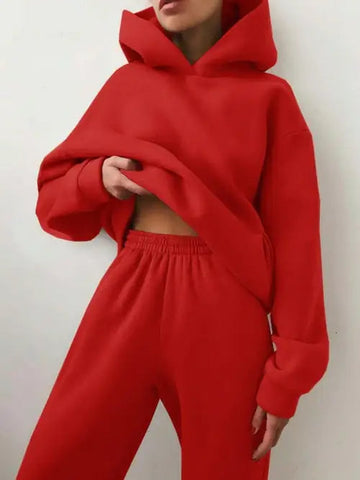 Essential Winter Hoodie Sweat Set Frugal Finds Galore