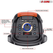 5Core Bluetooth Karaoke Machine + 2 Wireless Mic Frugal Finds Galore