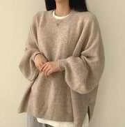 Crew Neck Pullover Sweater For Women Frugal Finds Galore