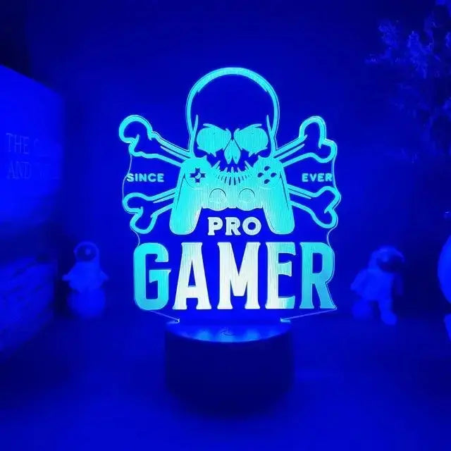 3D LED Gaming Lamp