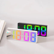 Colorful Big Screen LED Bedside Alarm Clock Frugal Finds Galore