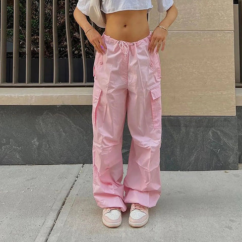 Women's Casual American Overalls with Tied Pockets Frugal Finds Galore