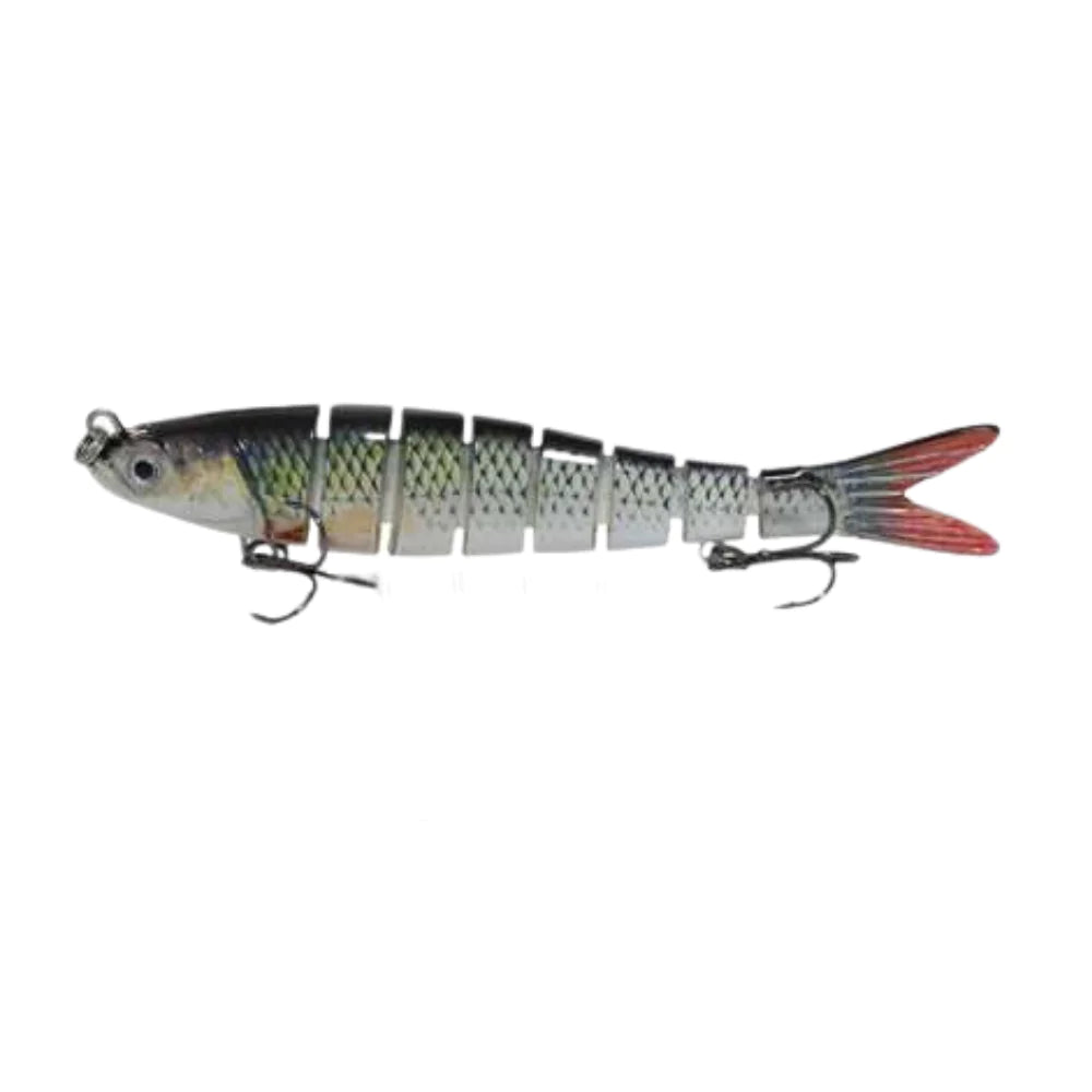 Multi-Knot Fish Soft Bait Fishing Lure - 13.5cm