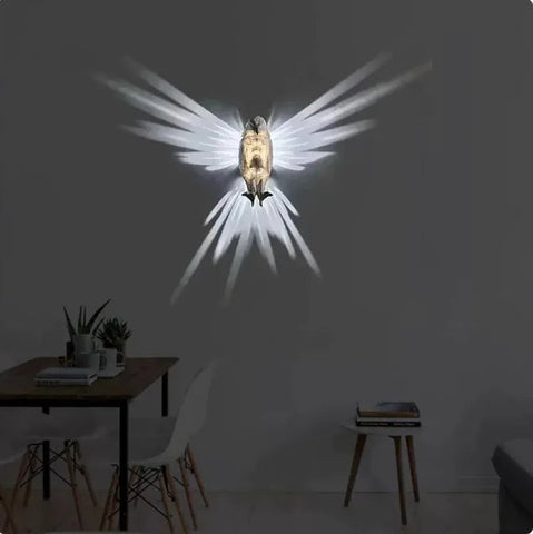 Modern Creative Bird Wall Lamp Frugal Finds Galore