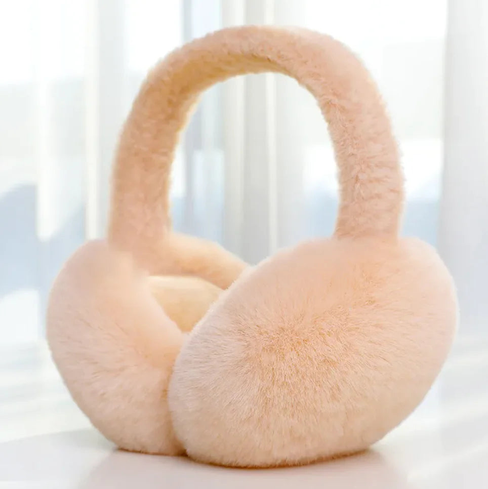 Warm Rabbit Fur Earmuffs