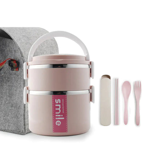 Stainless Steel Insulated Lunch Box Container Frugal Finds Galore