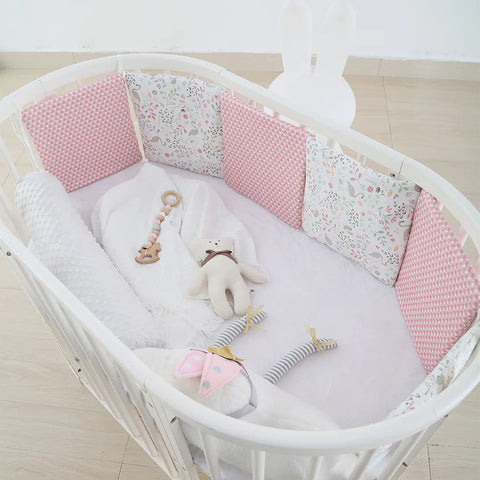 Cotton Baby Crib Anti-Collision Bed Circumference Kit Frugal Finds Galore