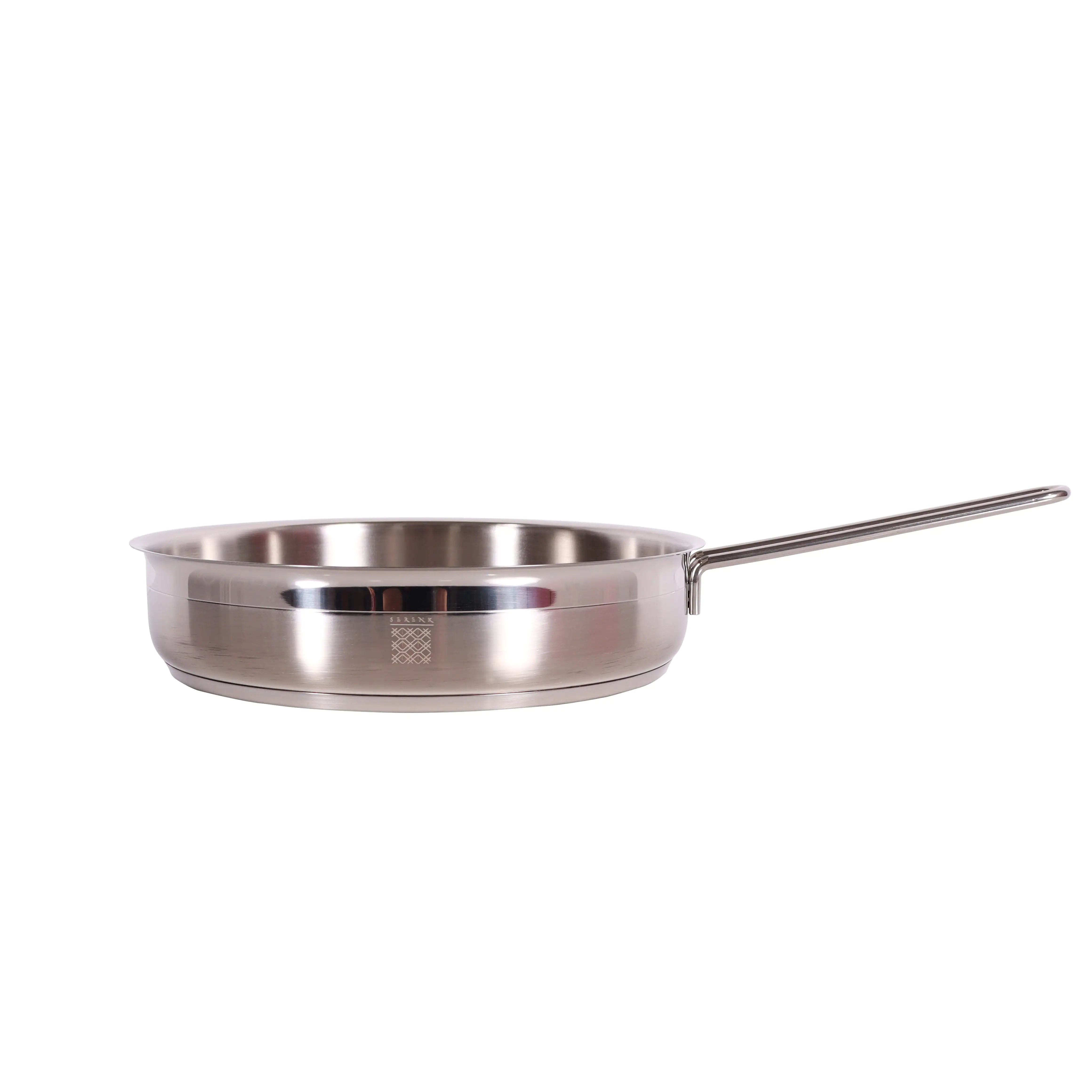 Serenk Modernist 5 Piece Stainless Steel Pots and Pan Set