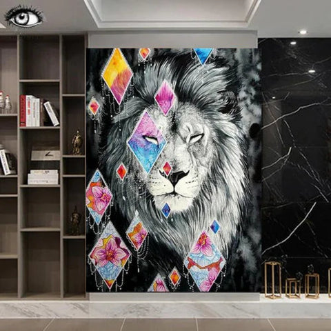 Wolf Wall Art - Canvas Print for Living Room Decor Frugal Finds Galore
