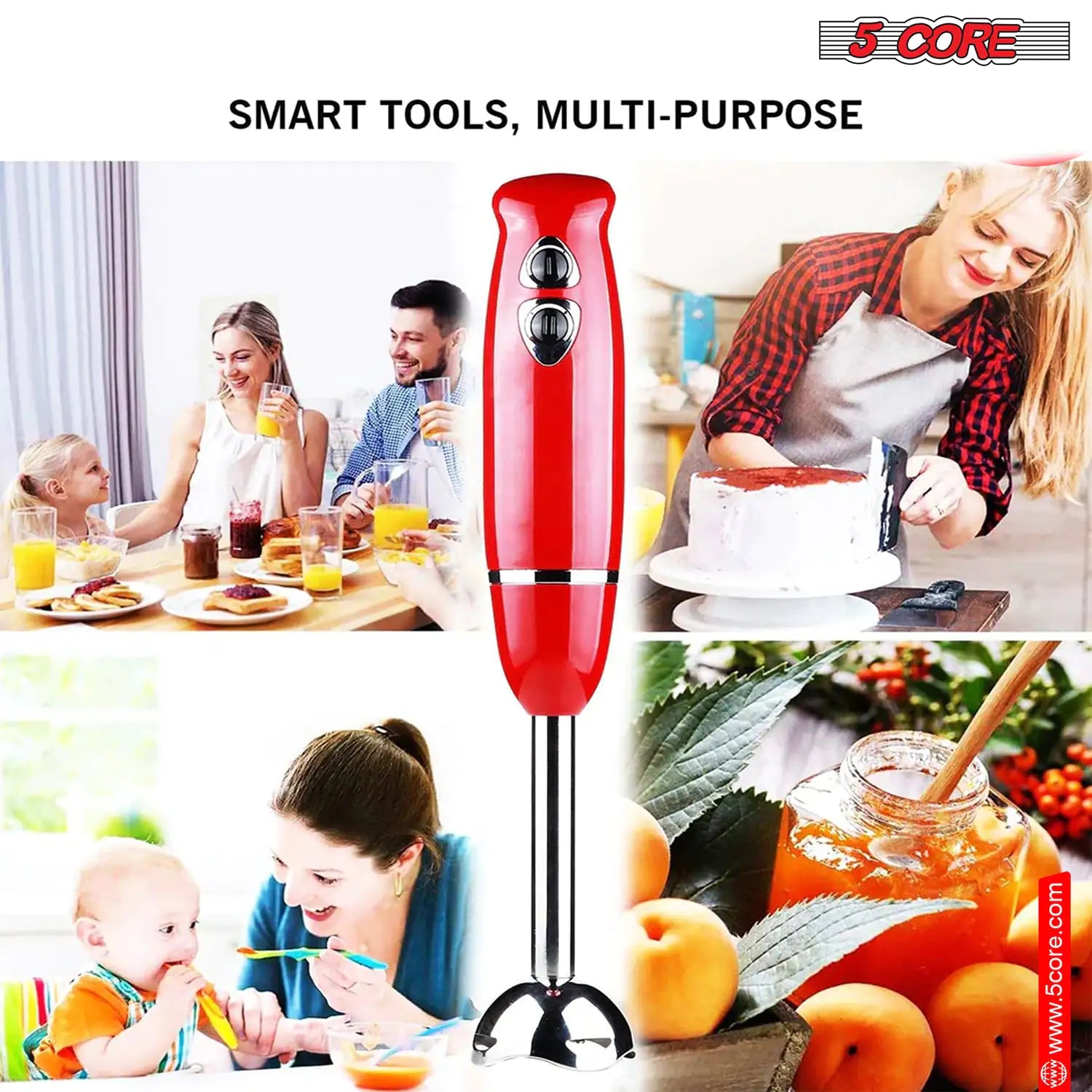 5Core Immersion Hand Blender