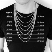 Unisex Cuban Chain Necklace Frugal Finds Galore