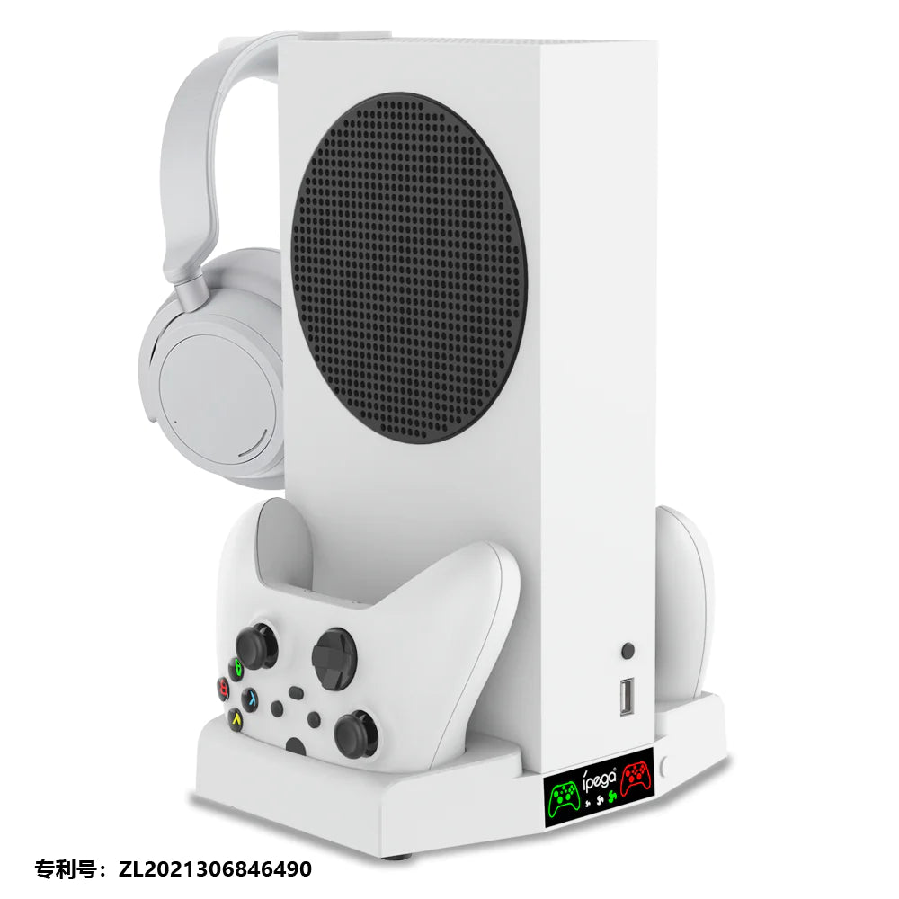 Charger Stand with Cooling Fan for Xbox Series S Console