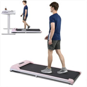 2-in-1 Under Desk Electric Treadmill 2.5HP with Remote Control Frugal Finds Galore