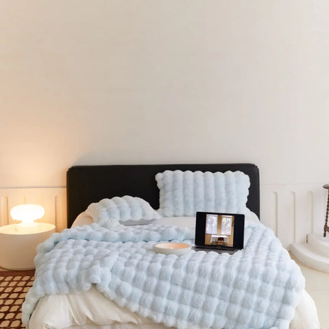 Polyester Rabbit Velvet Blanket Frugal Finds Galore
