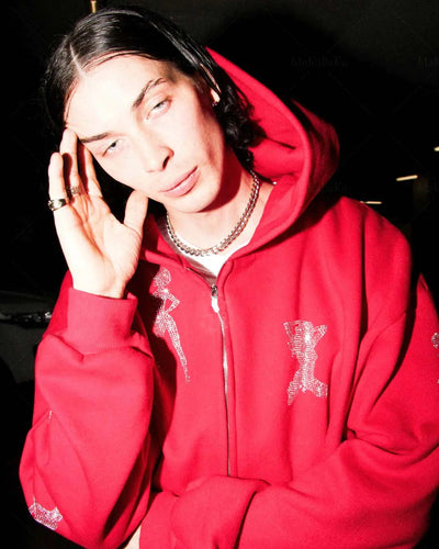 Zip-Up Hooded Sweatshirt Frugal Finds Galore