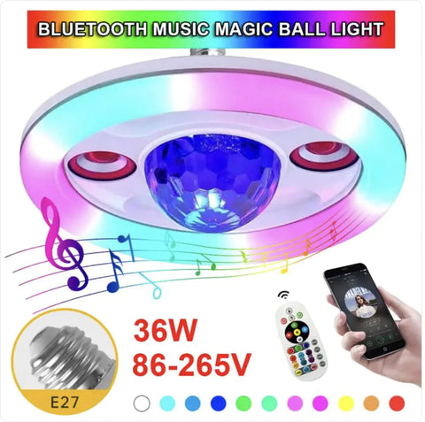Bluetooth Music LED Stage Light Ball Frugal Finds Galore