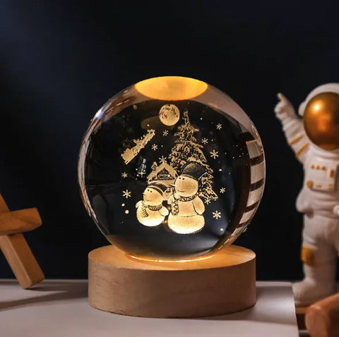 Crystal Ball Night Lamp Frugal Finds Galore