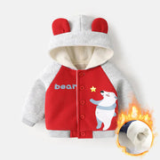 Baby Fleece Hooded Jacket Frugal Finds Galore