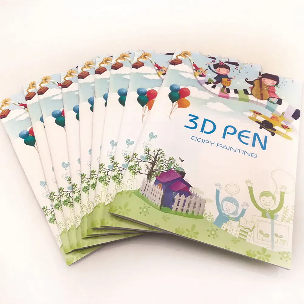 3D Printing Pen Drawing Book