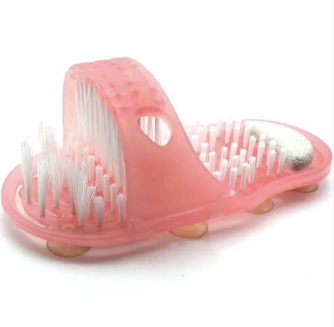 Shower Foot Scrubber Slippers Frugal Finds Galore